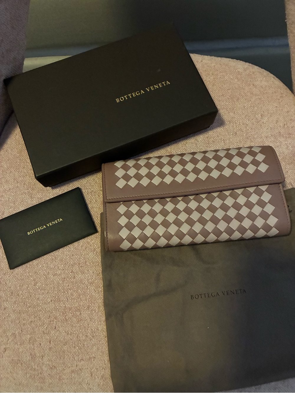 Bottega Veneta Intrecciato Leather Wallet